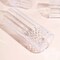 6 Clear 14 oz Crystal Plastic Drinking Glasses Party Events Disposable Tableware